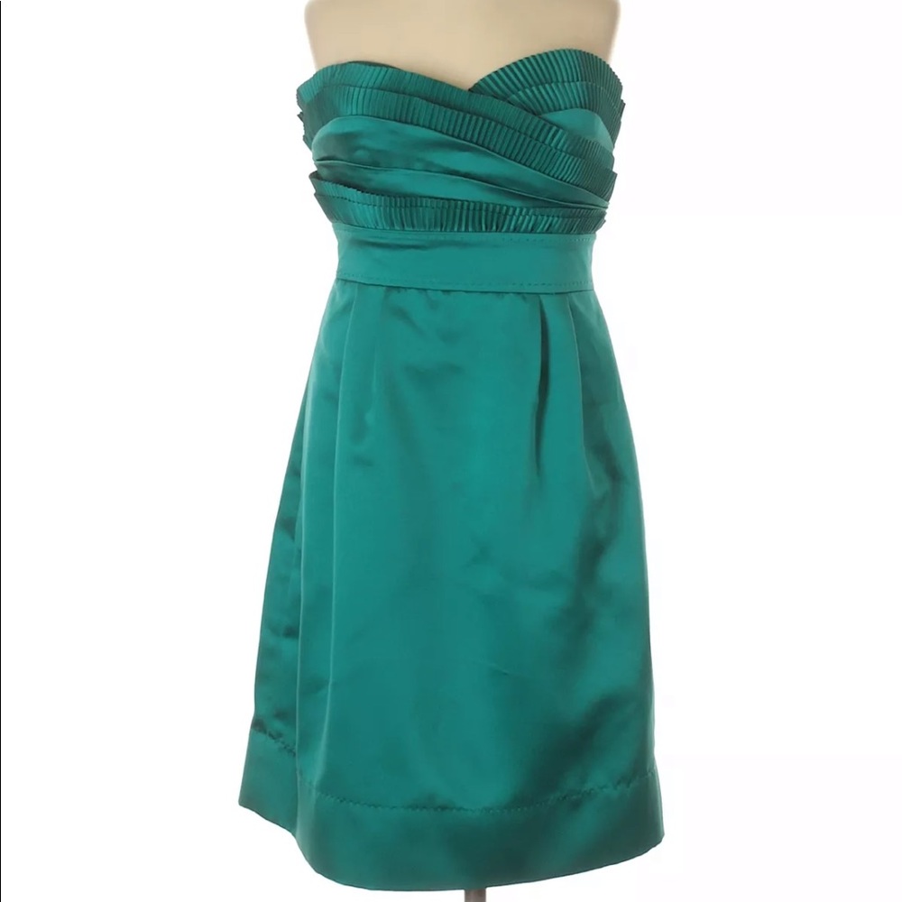 Phoebe couture cocktail dress green size 4